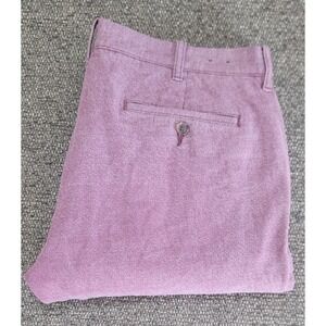 J. Crew Men's Pink The Flex Slim Fit Stretch Chinos Size 34 X 30